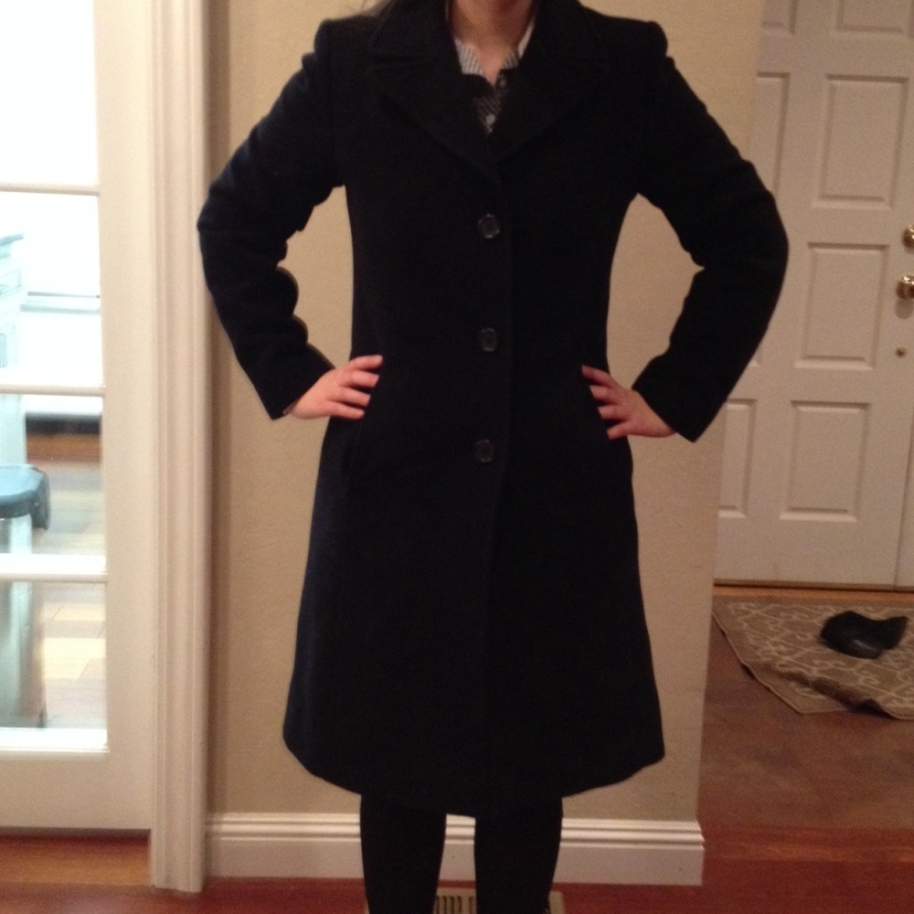Wool/Cashmere Princess Coat size 8